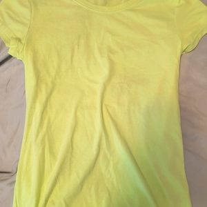 Womens No Boundaries neon shirt
